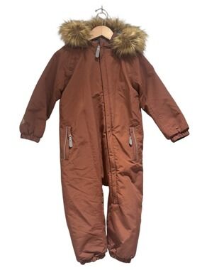 COLOR KIDS brown/brick snowsuit - size 3